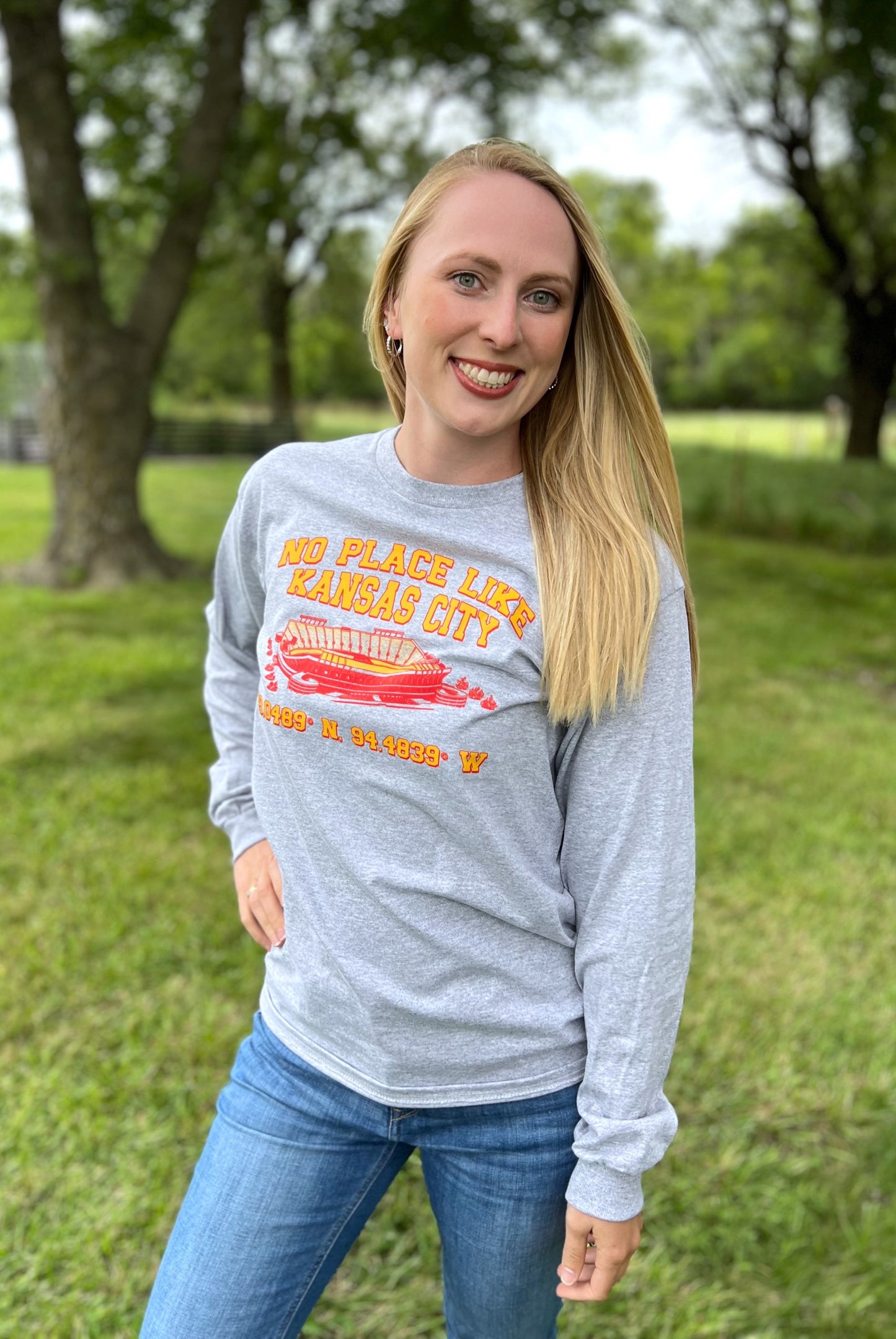 *Whoa Nellie* No Place Like LS Tee