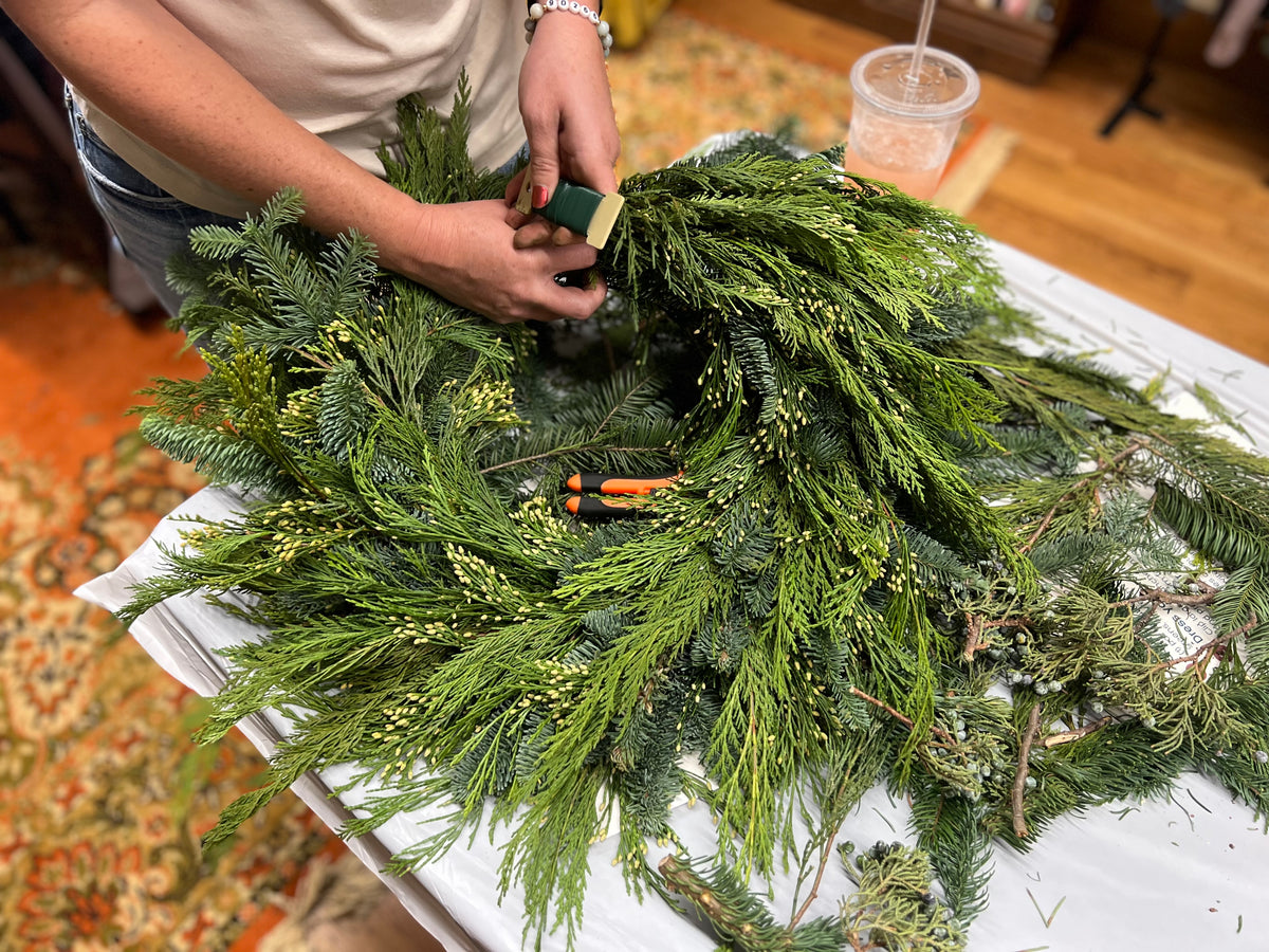 *TICKET* Holiday Wreath & Swag Building Workshop