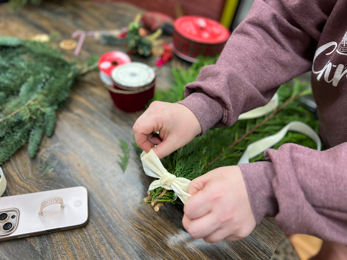 *TICKET* Holiday Wreath & Swag Building Workshop
