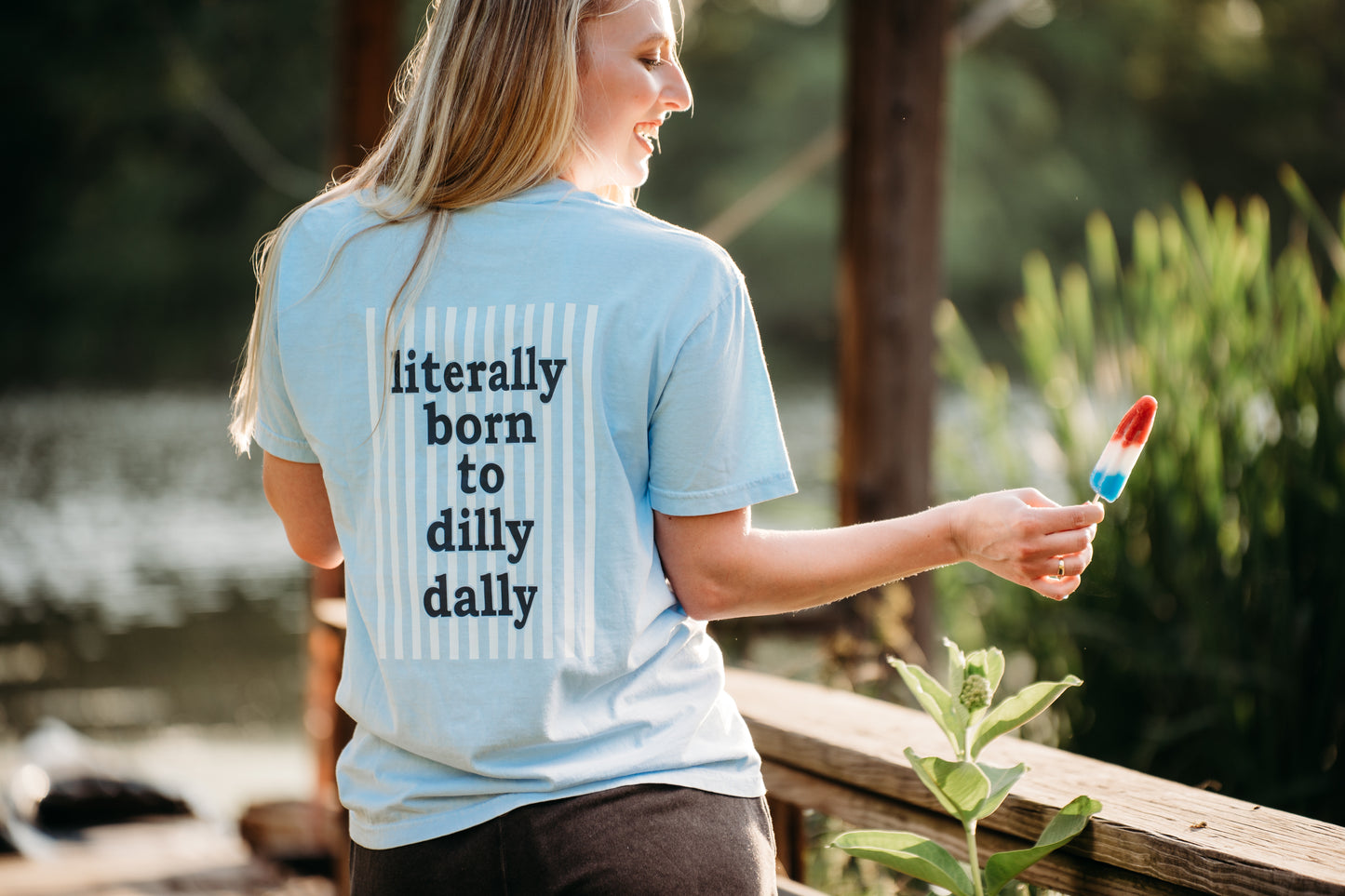 *Whoa Nellie* Dilly Dally Tee