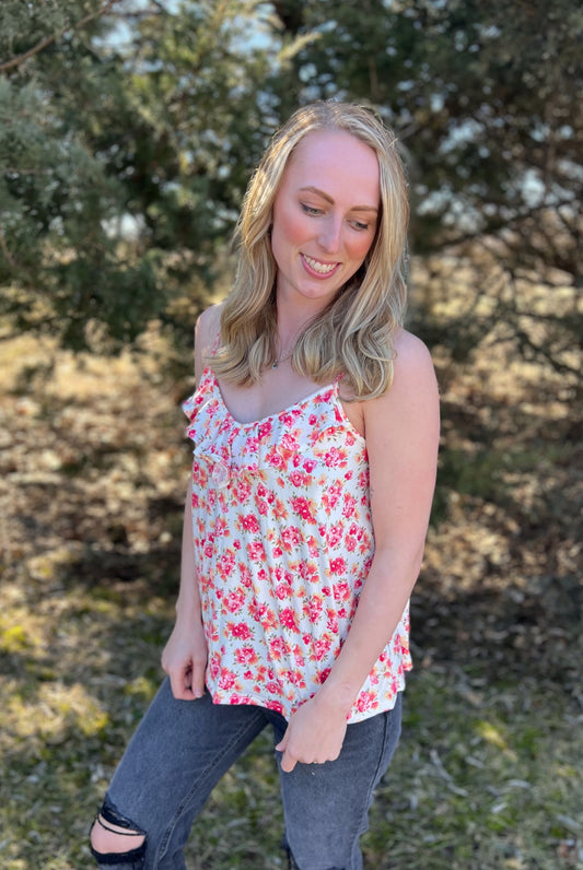 Bree Floral Tank