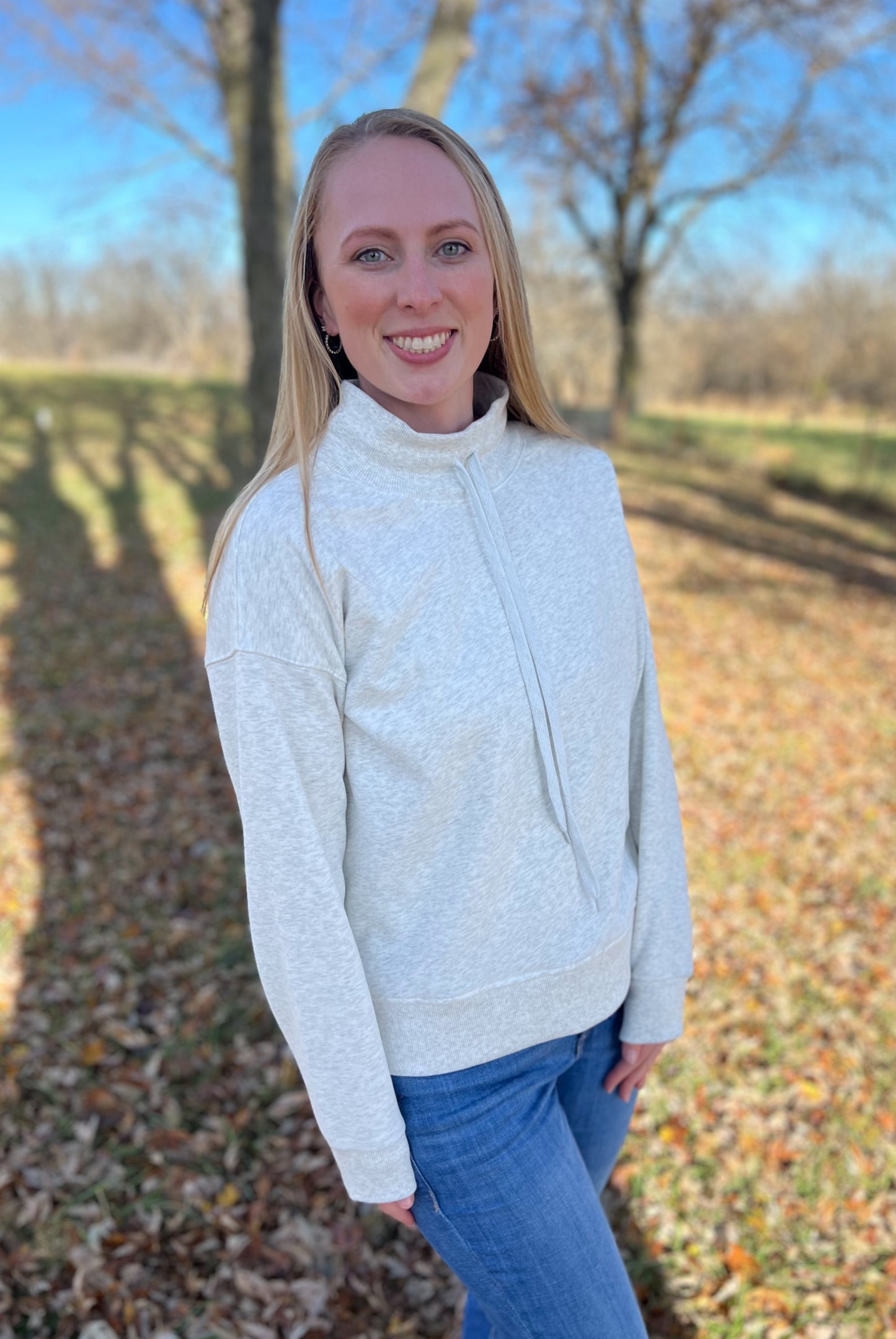 Wren Mock Nock Sweatshirt