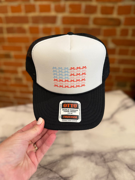 *Whoa Nellie* Bow Flag Hat