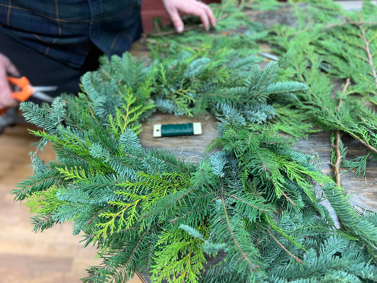 *TICKET* Holiday Wreath & Swag Building Workshop