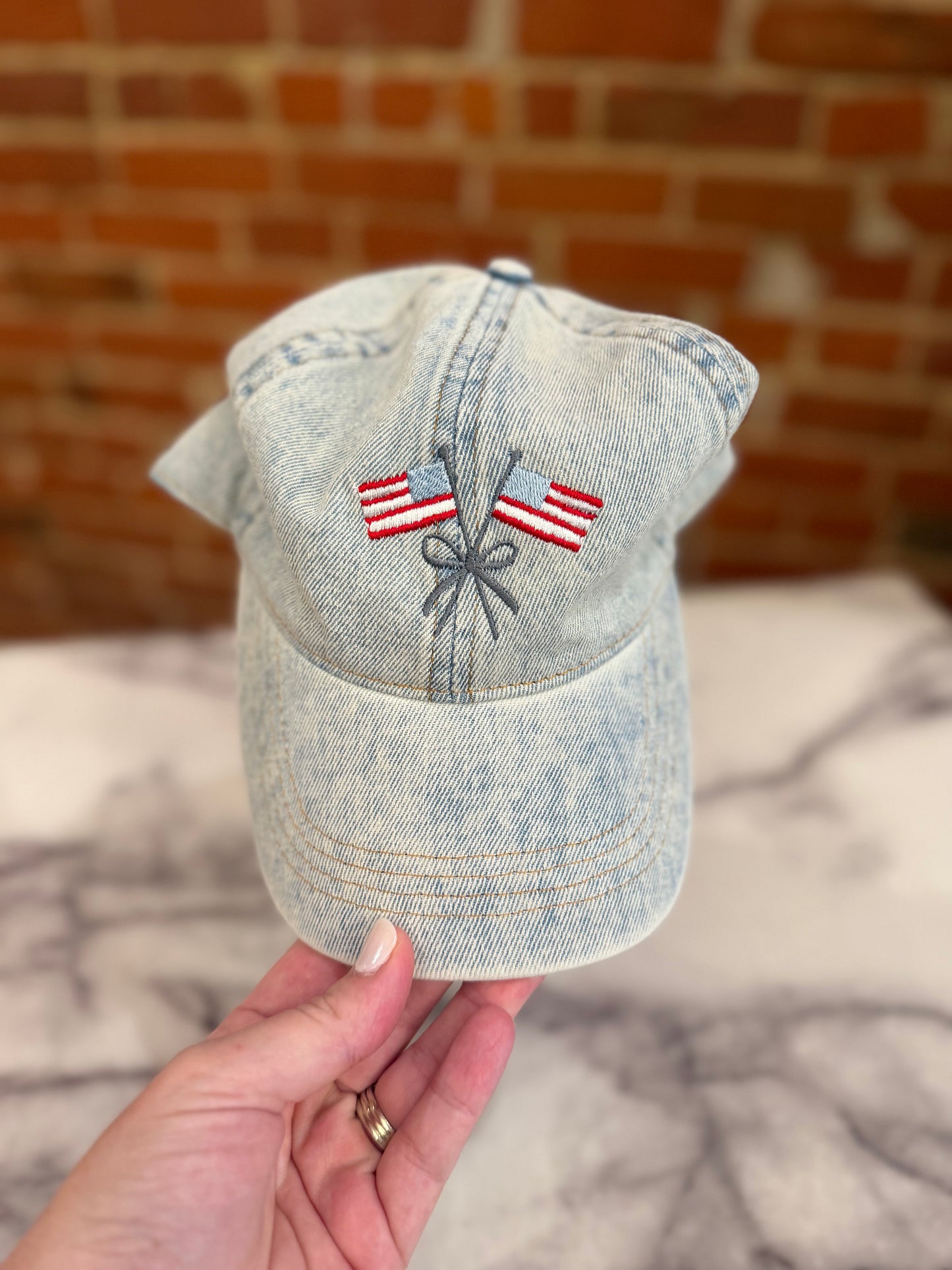 *Whoa Nellie* USA Denim Hat