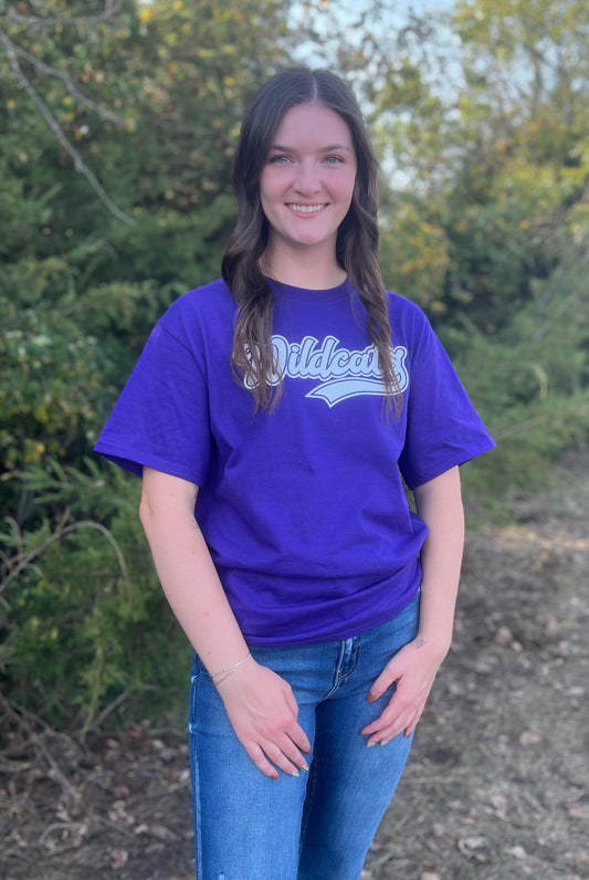 *Whoa Nellie* Purple Wildcats Tee