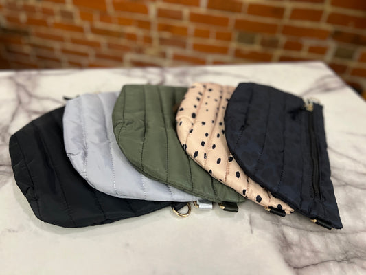 *Beverley Brown* Half Moon Crossbody Bag