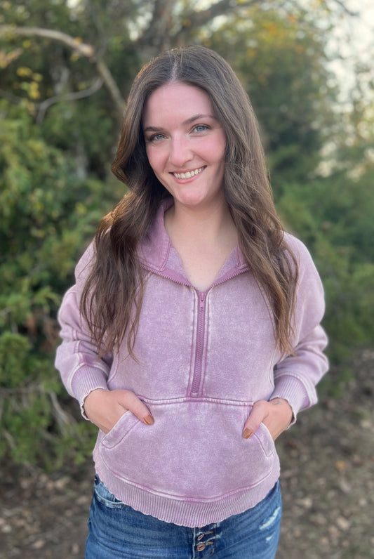 Payton 1/2 Zip Sweatshirt