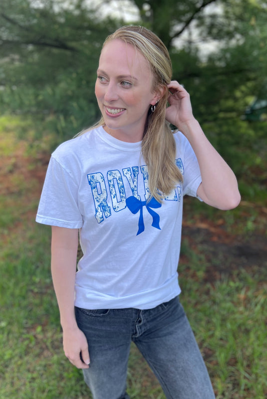 *Whoa Nellie* Royal Bow Tee