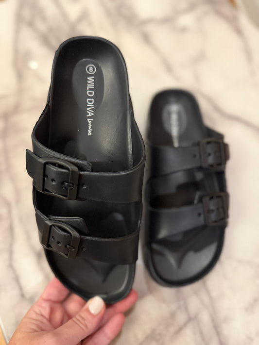 *CCOCCI* Sandal - Black