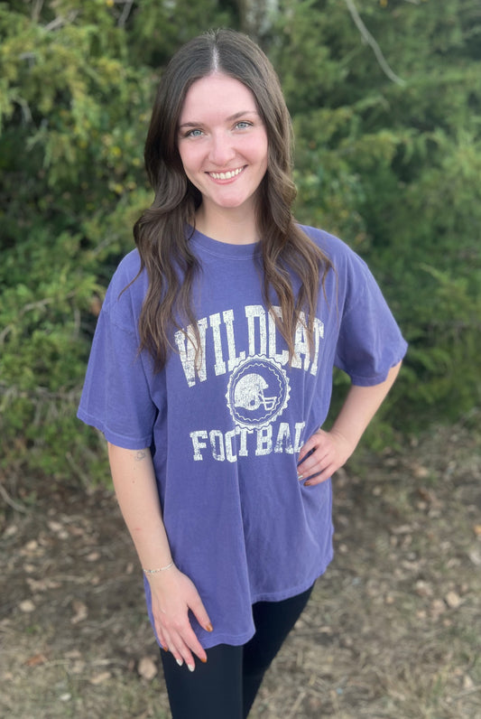 *Whoa Nellie* Wildcat Football Tee